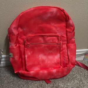 Ban.do NTW hot pink tie dye backpack